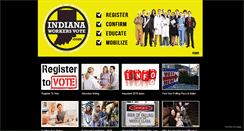 Desktop Screenshot of indianaworkersvote.com